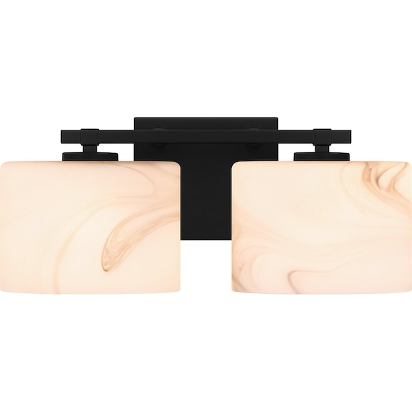 Quoizel Mather Bath 2 Lights Matte Black MTH8615MBK - main